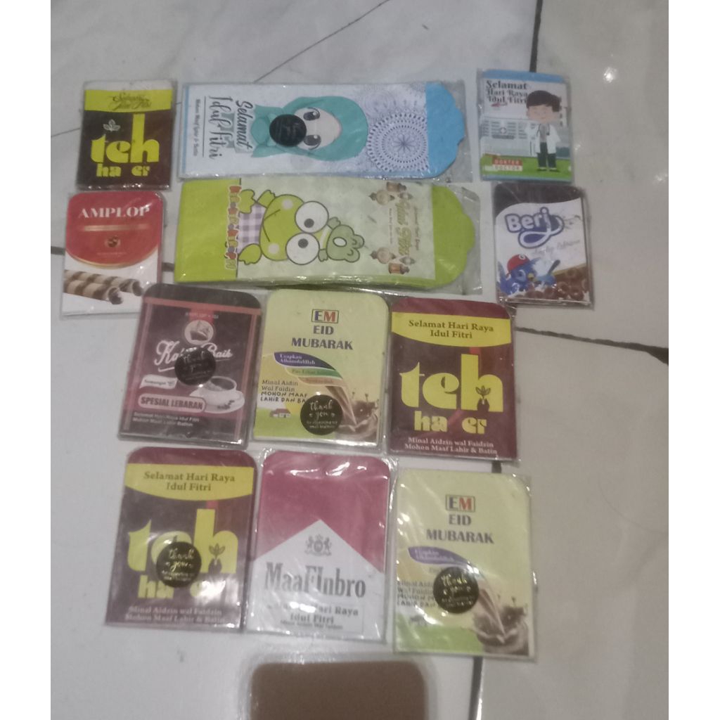 

Amplop gambar dan karakter lucu ukuran besar