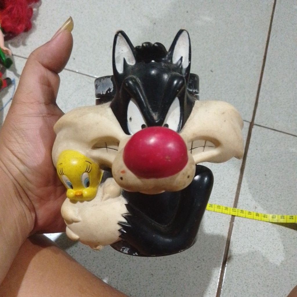 Mug Second Pajangan Sylvester Tweety ORI (AKT A)