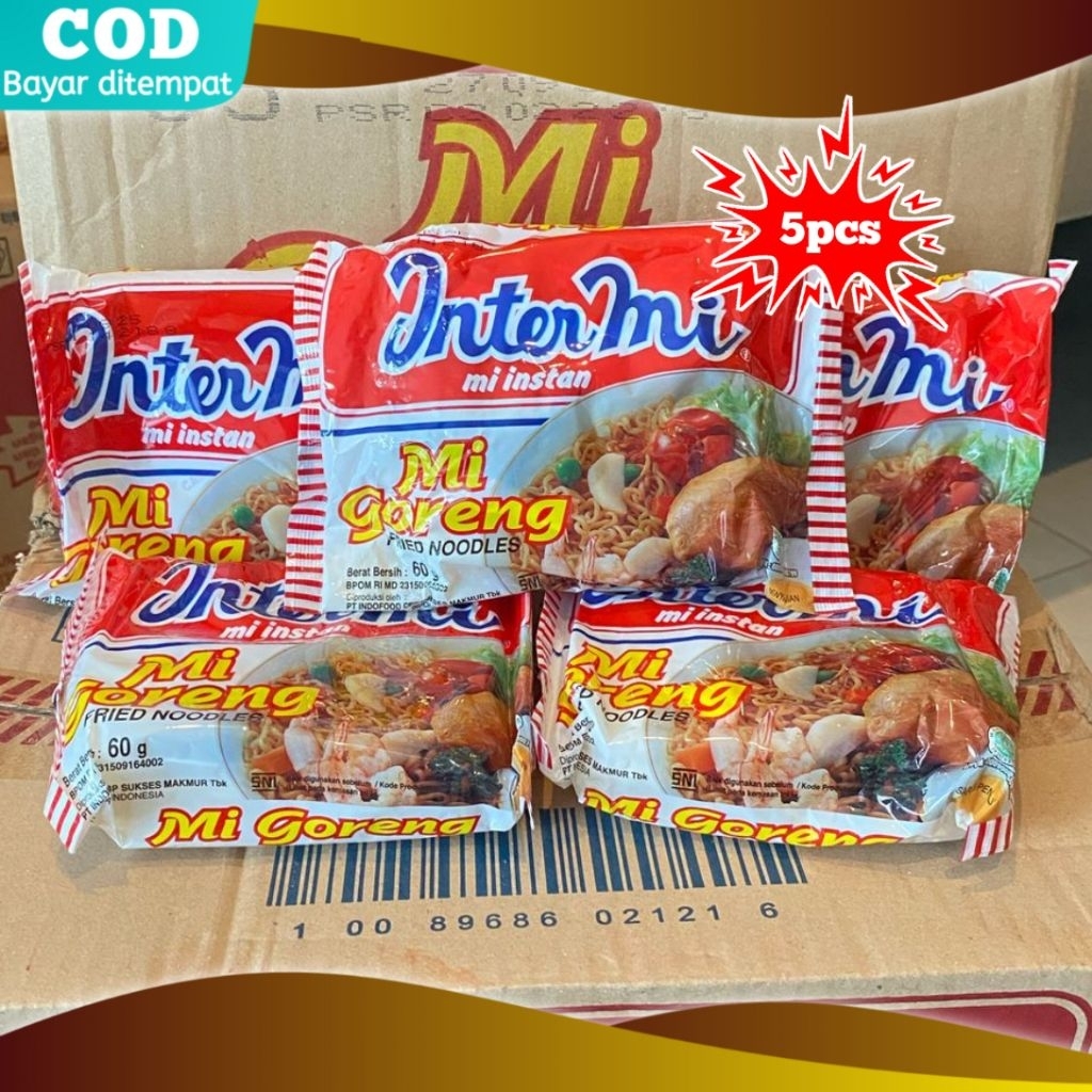 

Intermie Goreng 1 paketan isi 5 pcs