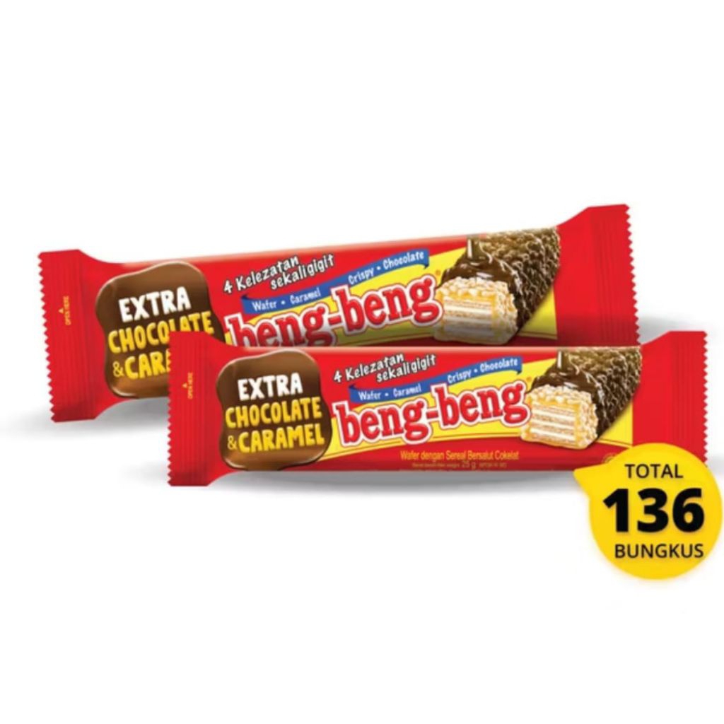 

promo beng beng wafer sereal coklat isi 1 dus 17 pcs