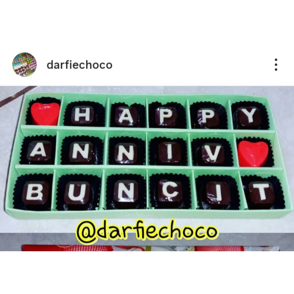 

coklat nama/kata 18 kotak (3x6)