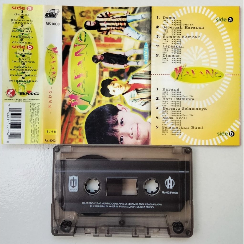 KASET WAYANG BAND - DAMAI