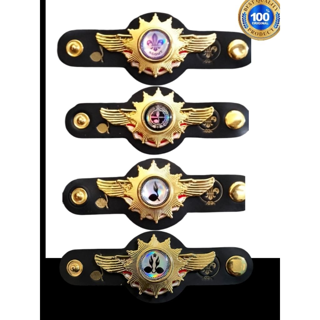 

Ring kacu logam bentuk wings matahari