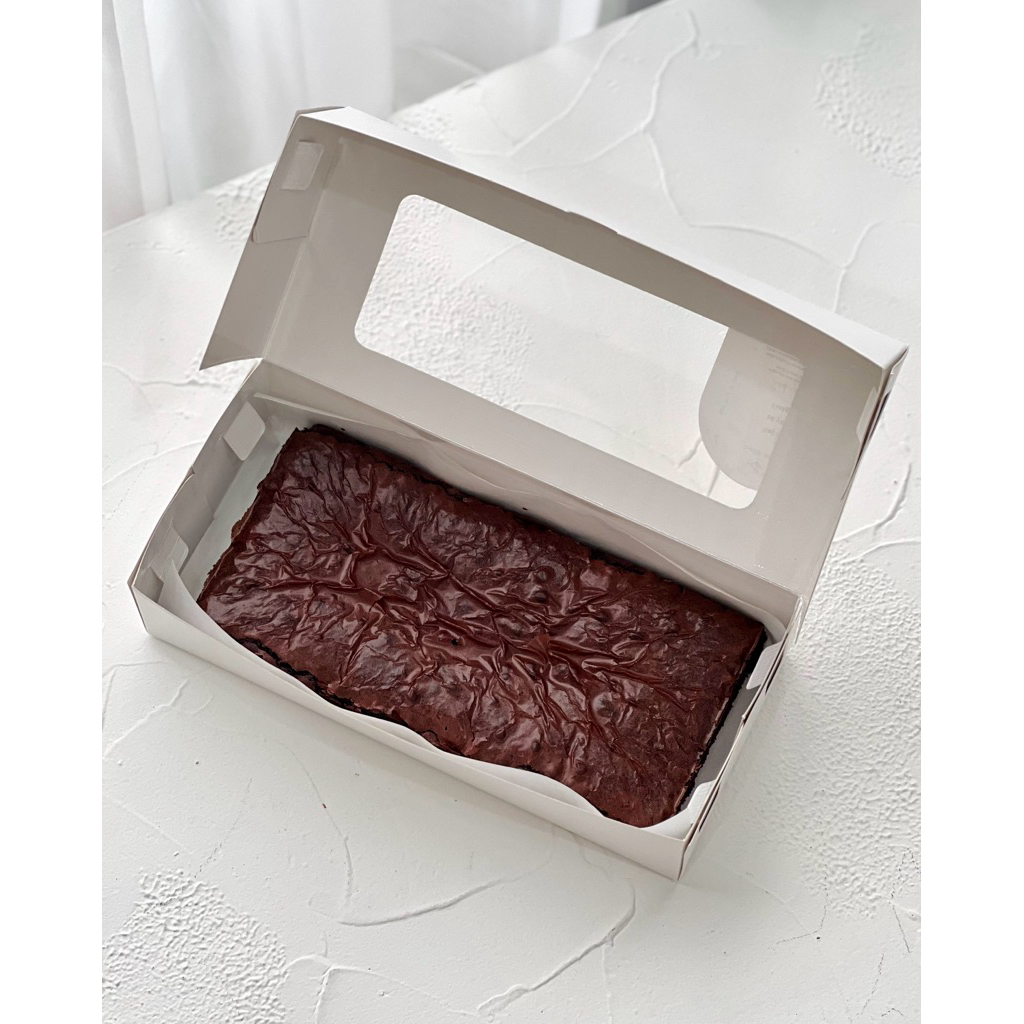 

Fudgy brownies brownies panggang