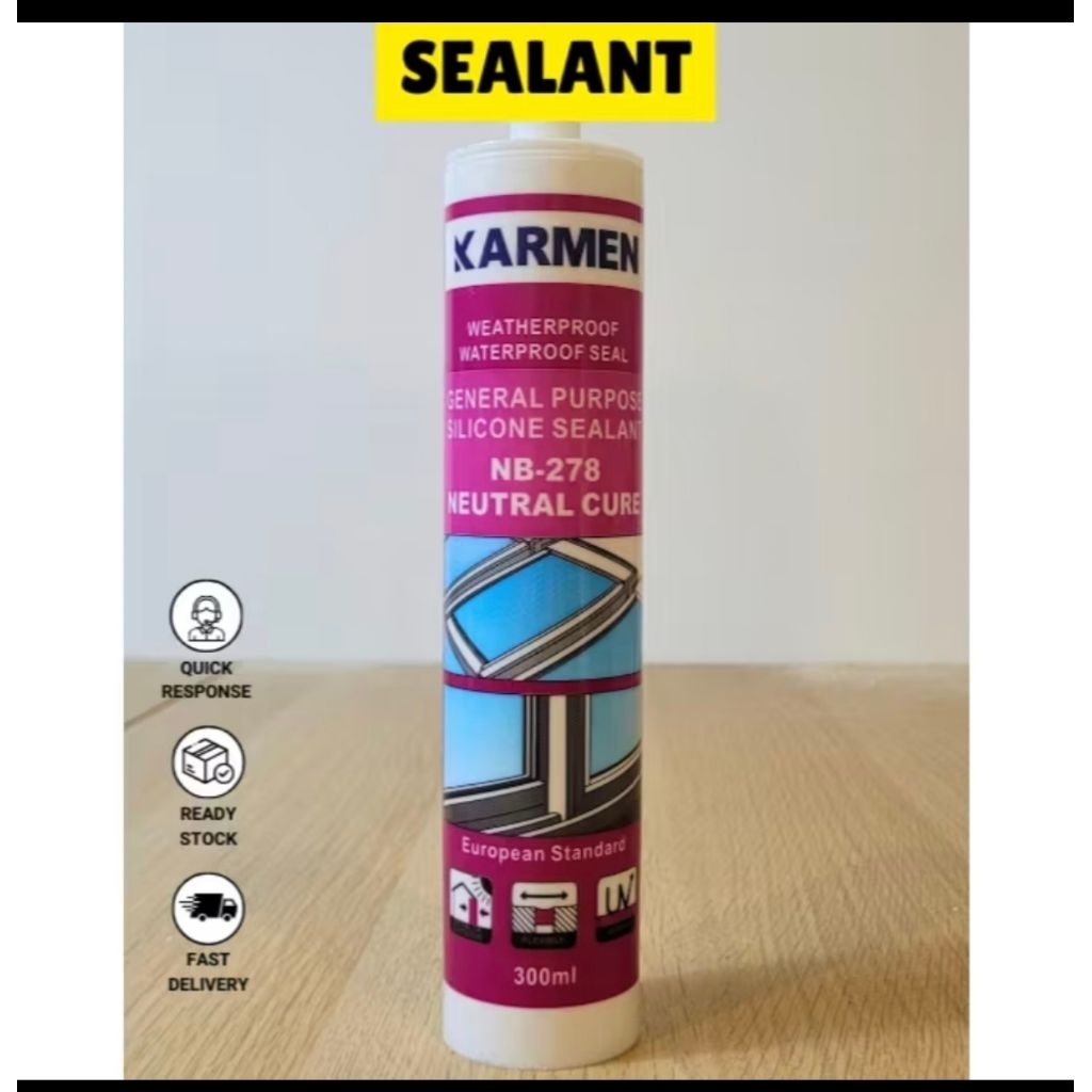 Sealant Netral tidak berbau asam /sealant netral silicone cocok digunakan exterior maupun interio wa