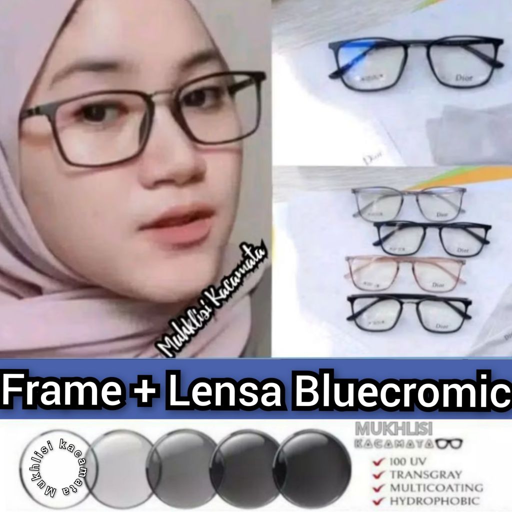 Kacamata Lentur 2166 kacamata kotak pria wanita.