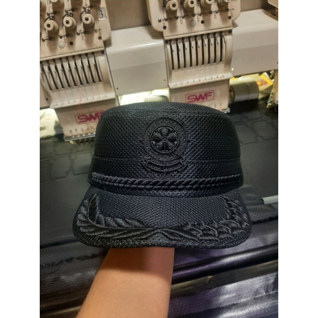 topi satpol pp jaring dobelmes golongan 2 samapi 3d