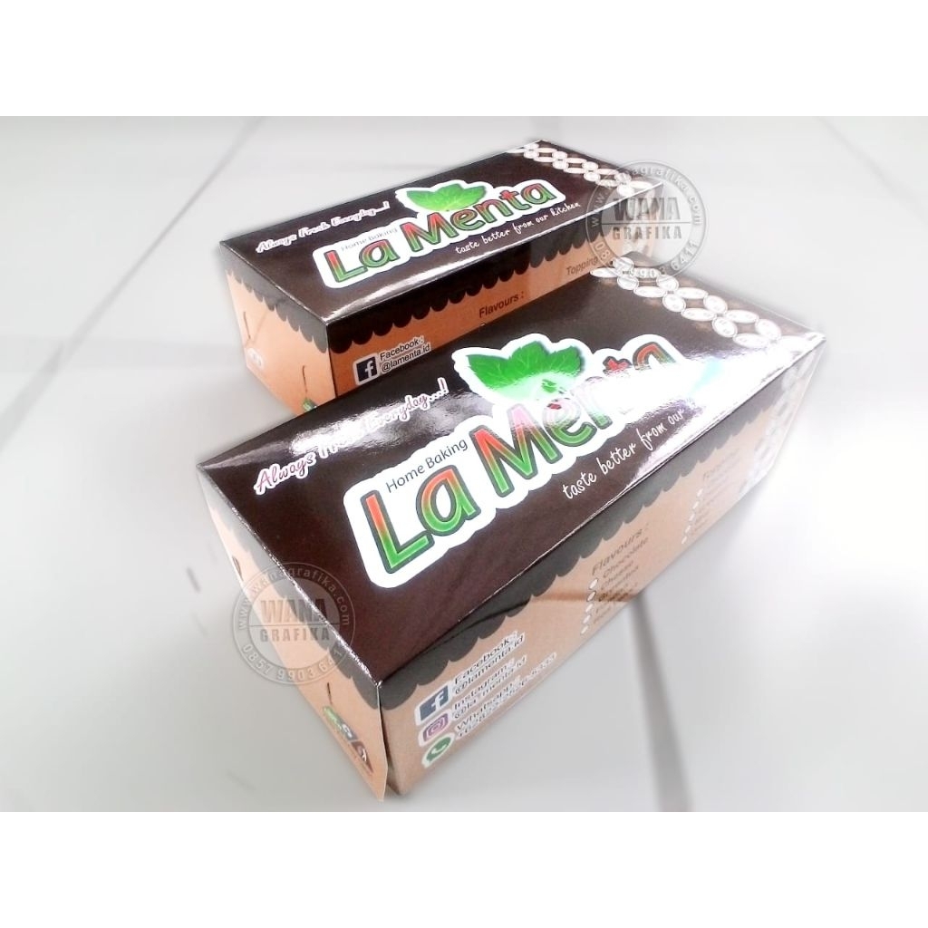 

custom box kue desain FREE bebas