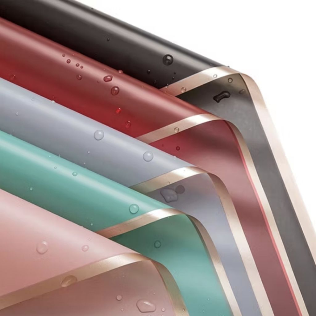 

Flower Wrapping Paper Varian List Gold Kertas BuketBunga Cellophane Florist / kertas buket