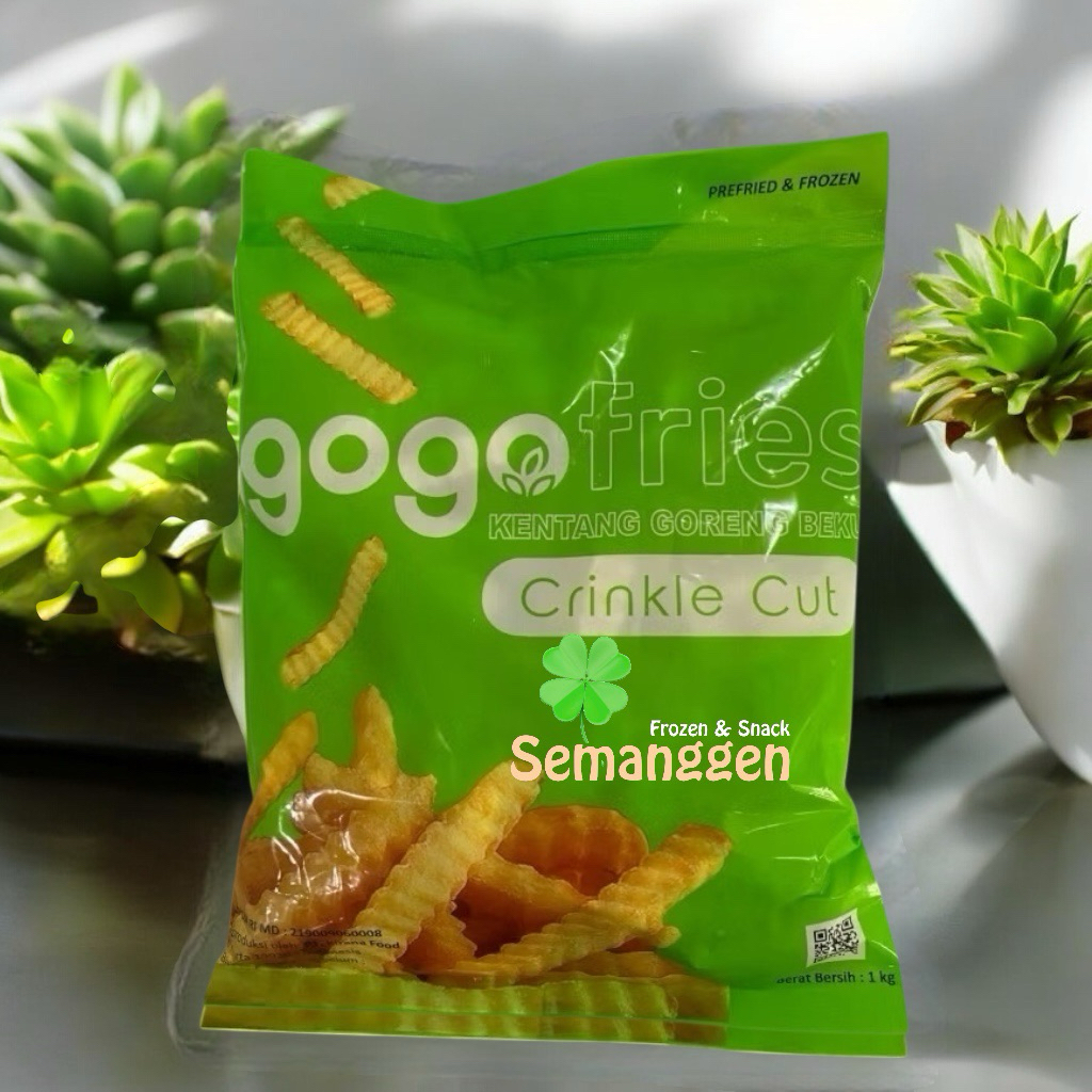 

Gogo Crinkle cut 1kg