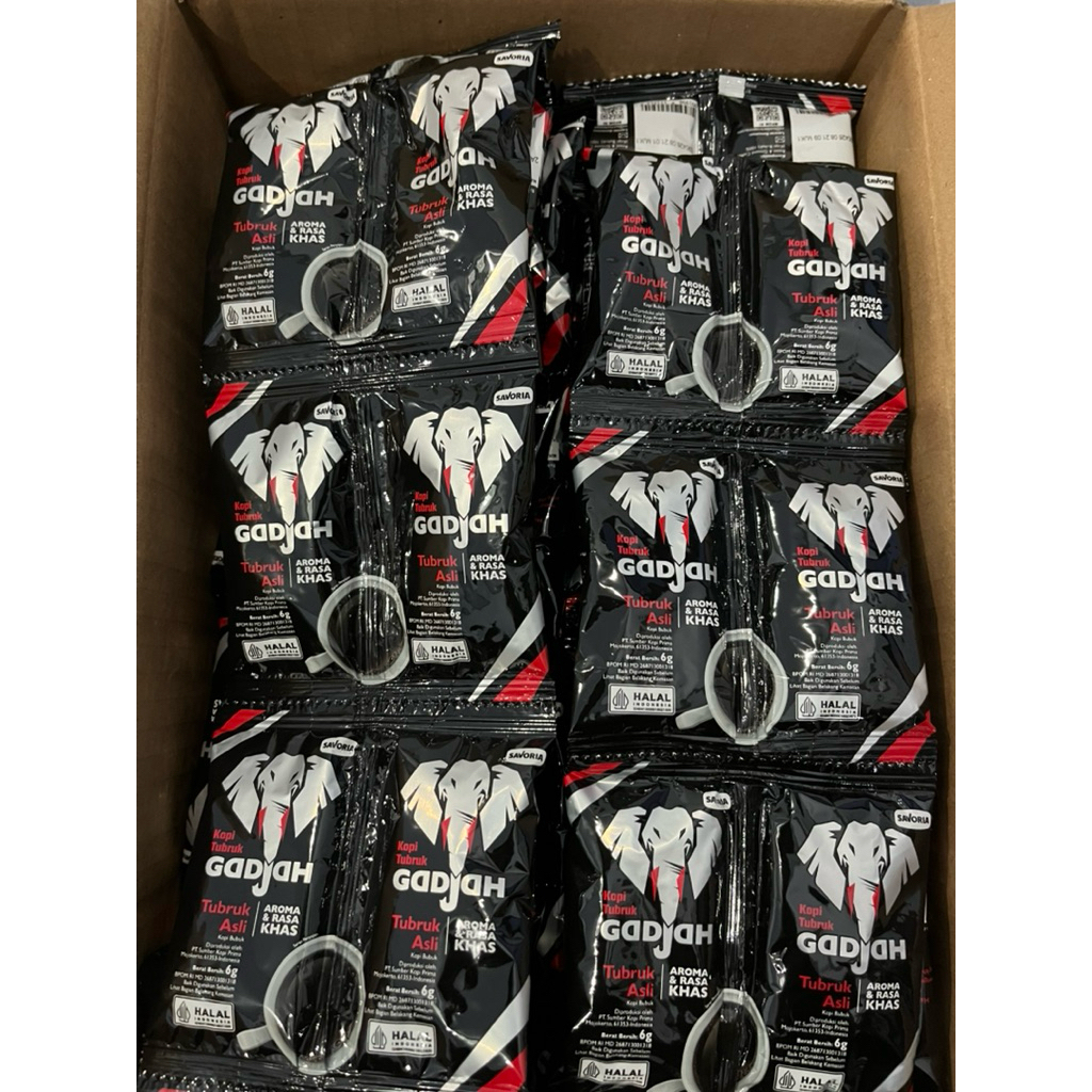 

Kopi Gadjah Mini 1 Renteng Isi 20Pcs