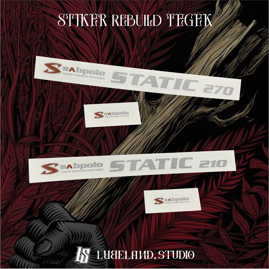 stiker rebuild tegek replika static