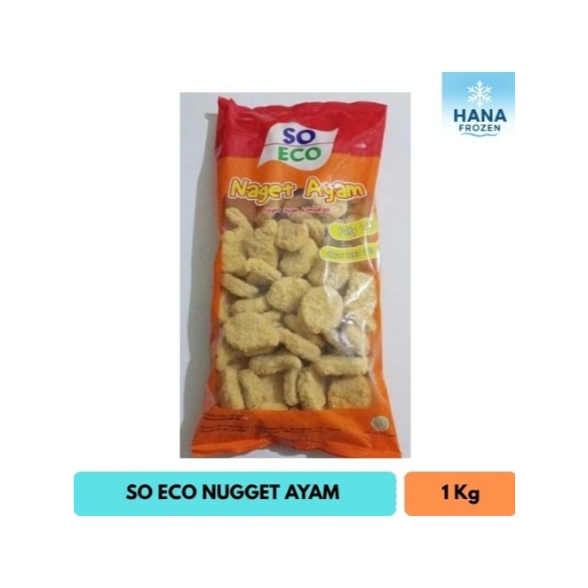 

SO ECO CHICKEN NUGGET, NUGGET AYAM 1 KG
