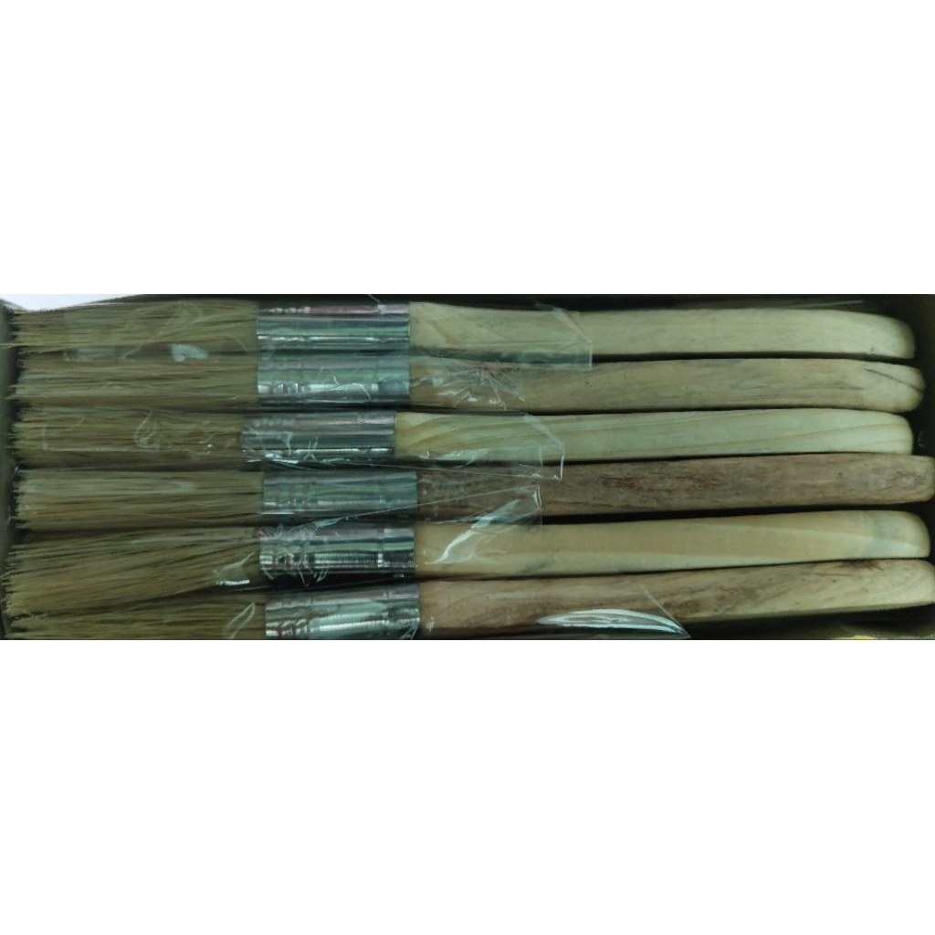 

kuas gagang kayu 1"/ gagang kayu 603 merek honesty ukuran 1in