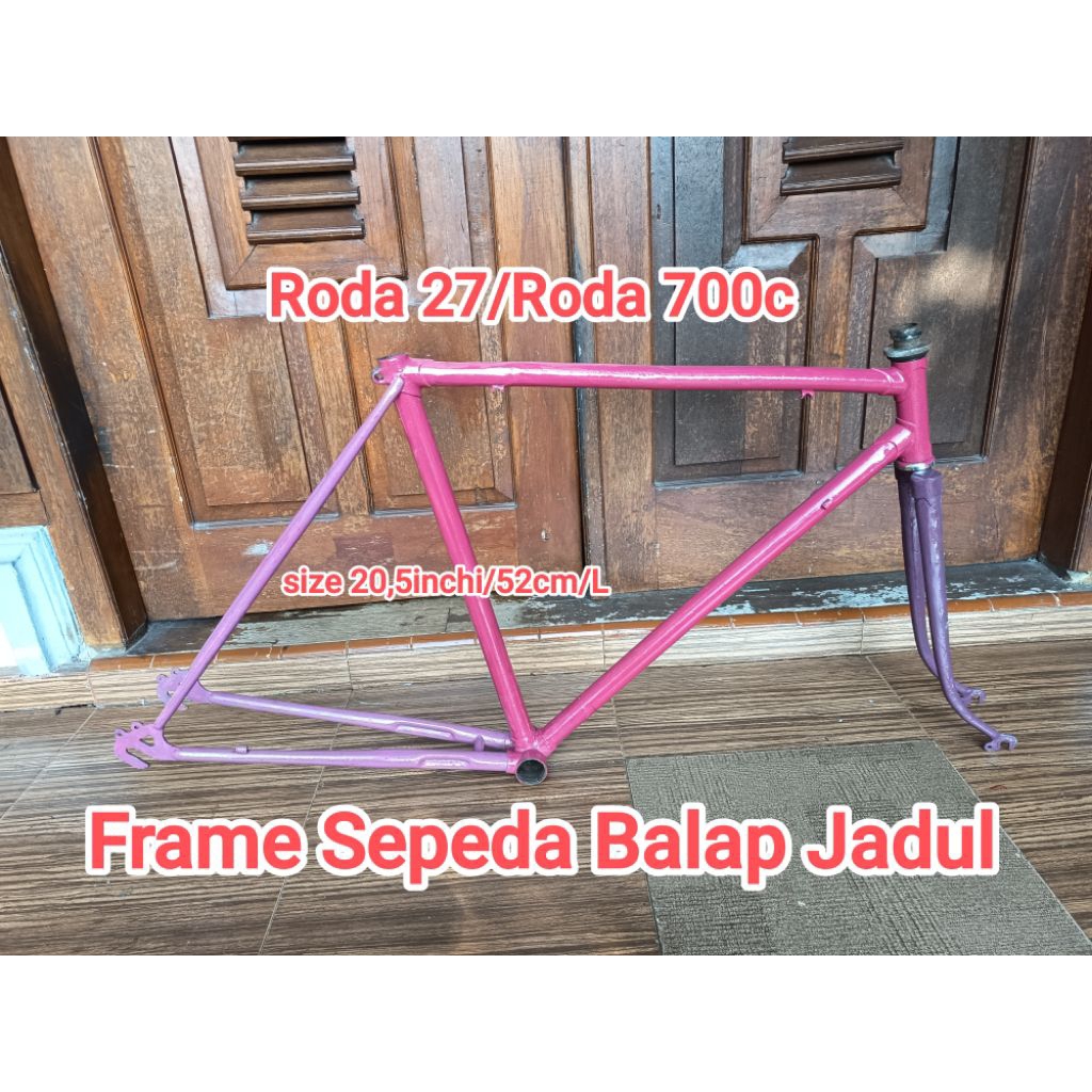 Frame Sepeda Balap Jadul Roda 27/700c