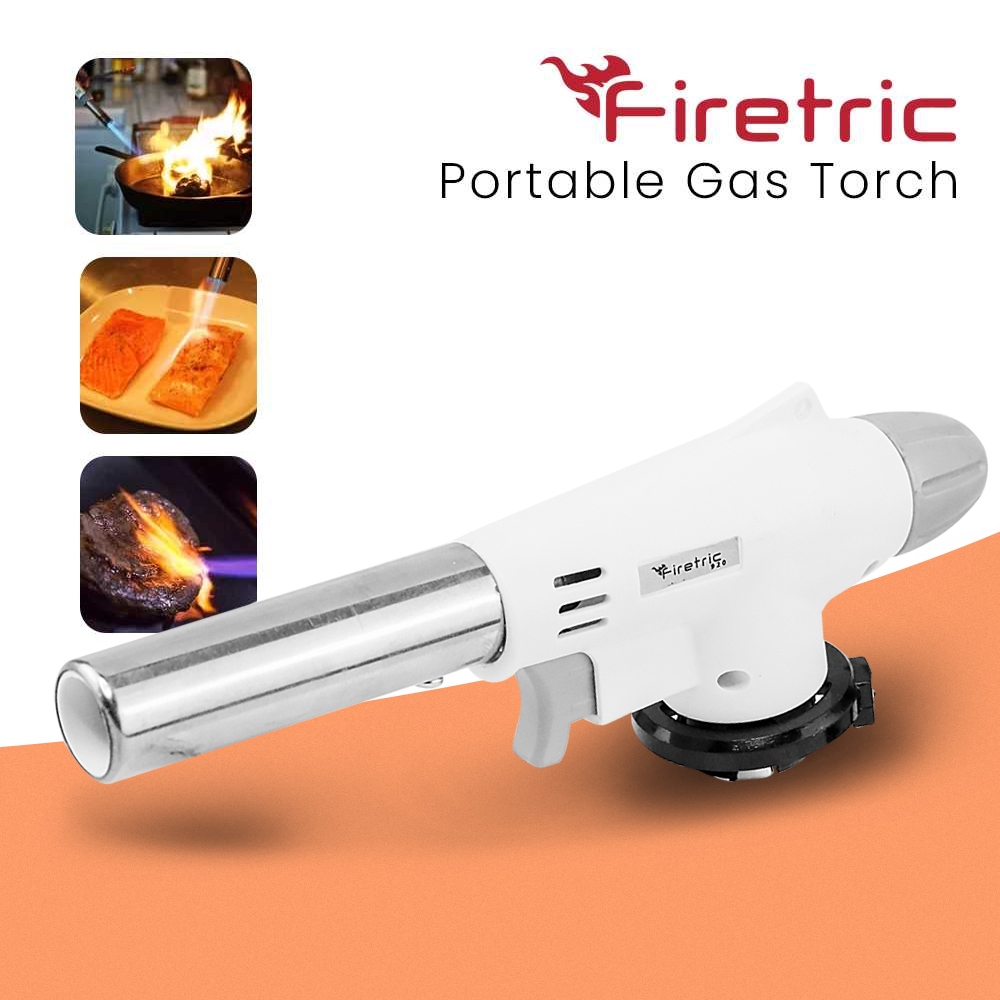 Firetric Portable Gas Torch Butane Flame Gun / Kompor Gas Tangan Kompor Bakar Daging Serbaguna / Ala