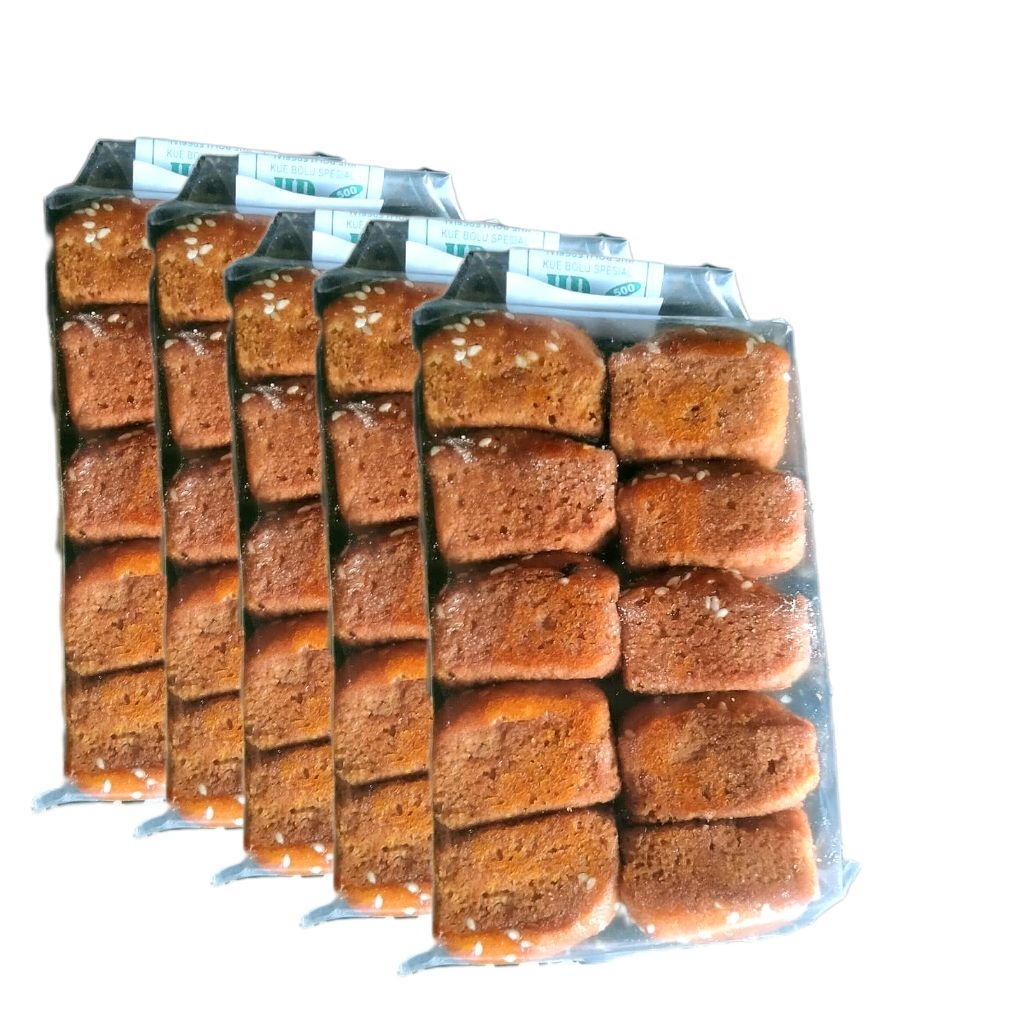 

Paket 6 Pack Kue Bolu Gambang Wijen Hd isi 10 Jajanan Khas Tradisional Cemilan Manis Food
