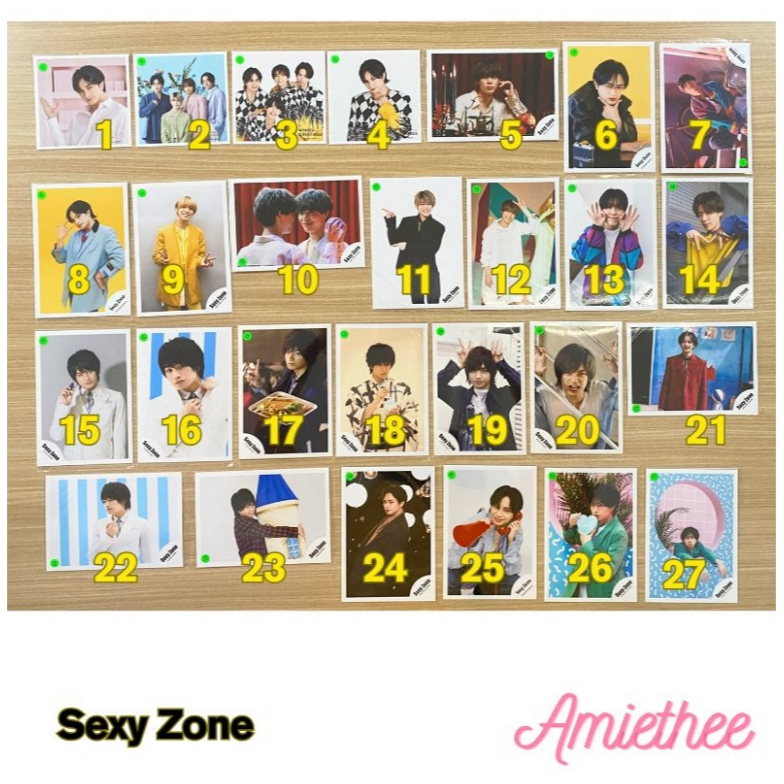 Sexy Zone / timelesz Official Shop Photo