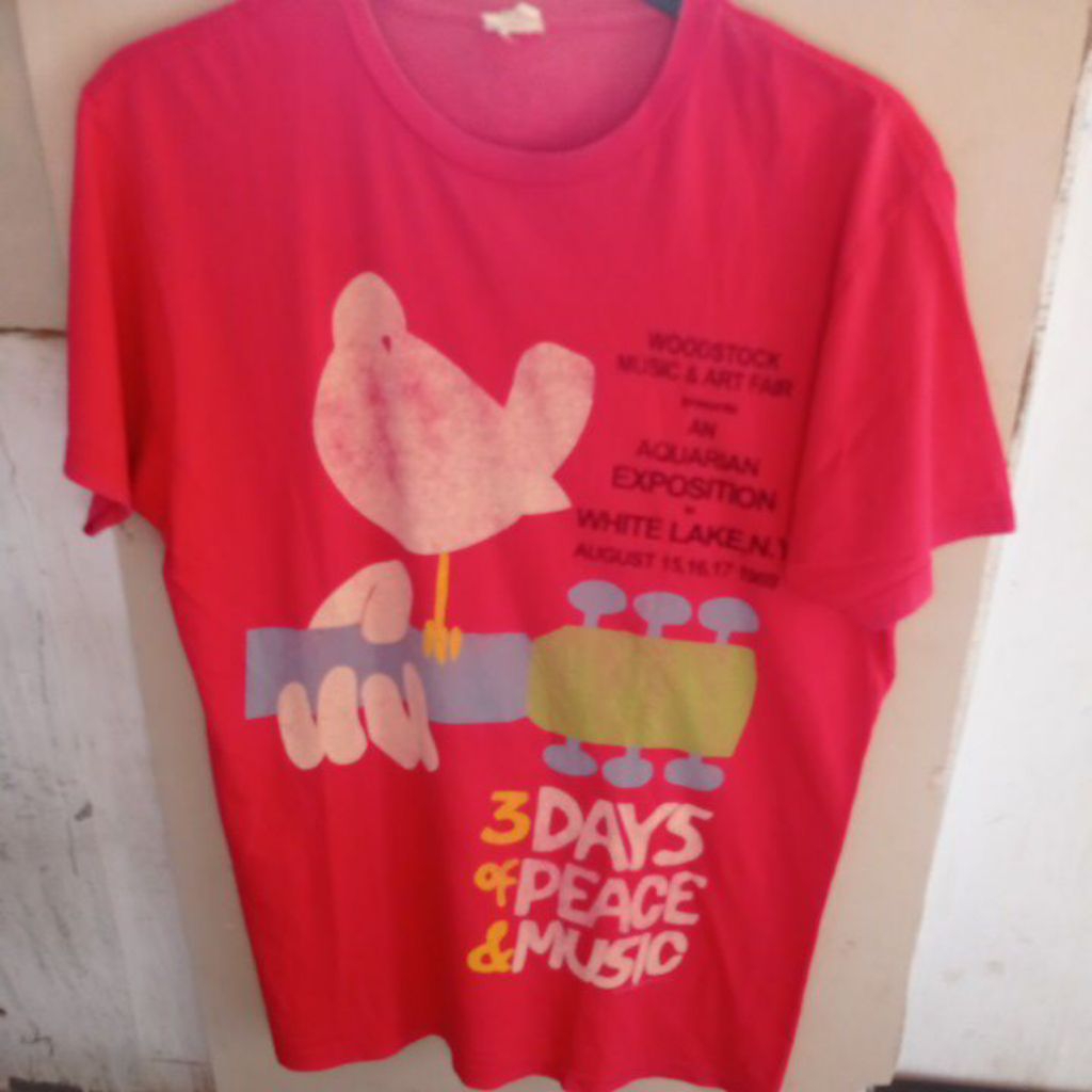 kaos vintage Woodstock1969