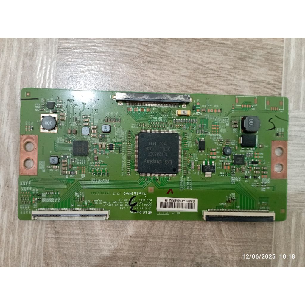 TIKON TICON TCON MESIN TV LG 43UF690T LG43