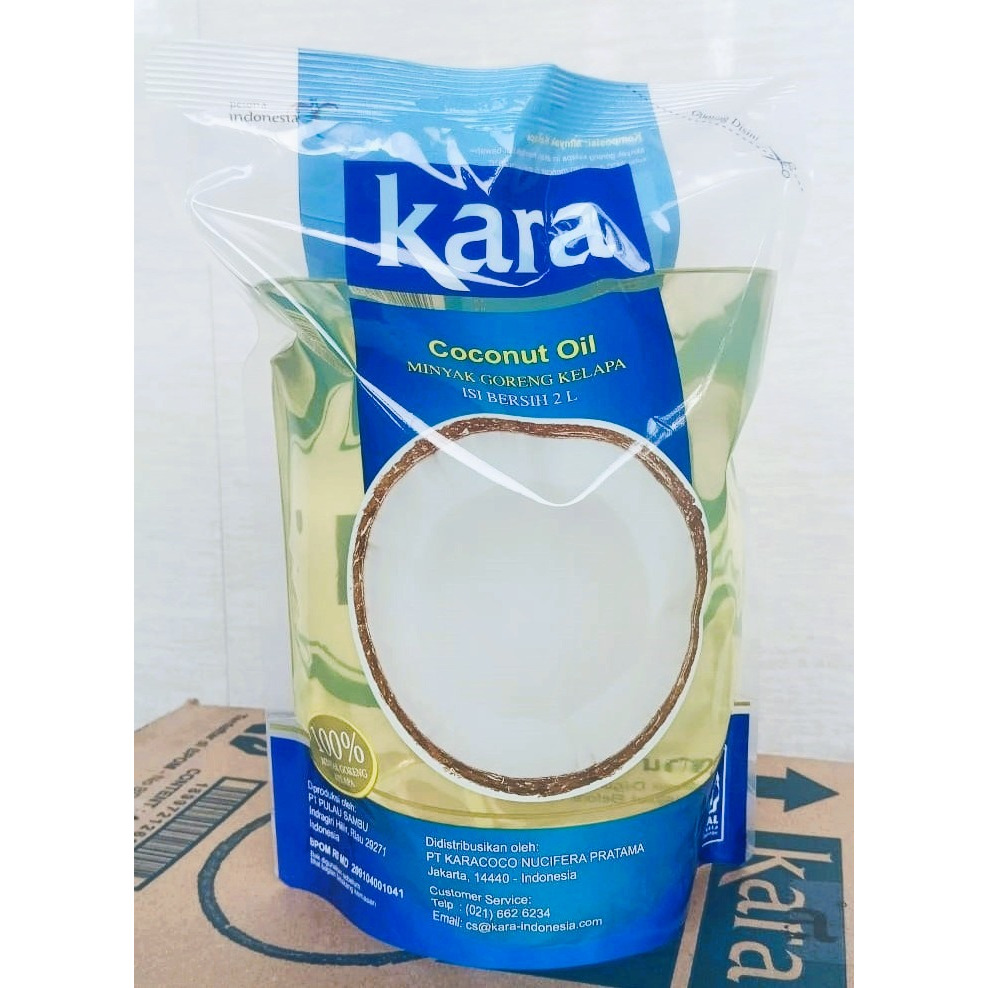 

Kara Minyak Goreng Kelapa Kemasan 2 Liter