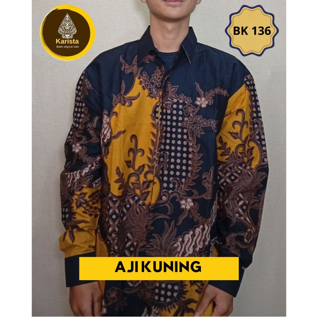 BATIK AJI KUNING9 (BK 136) - BATIK SOLO KARISTA ORIGINAL
