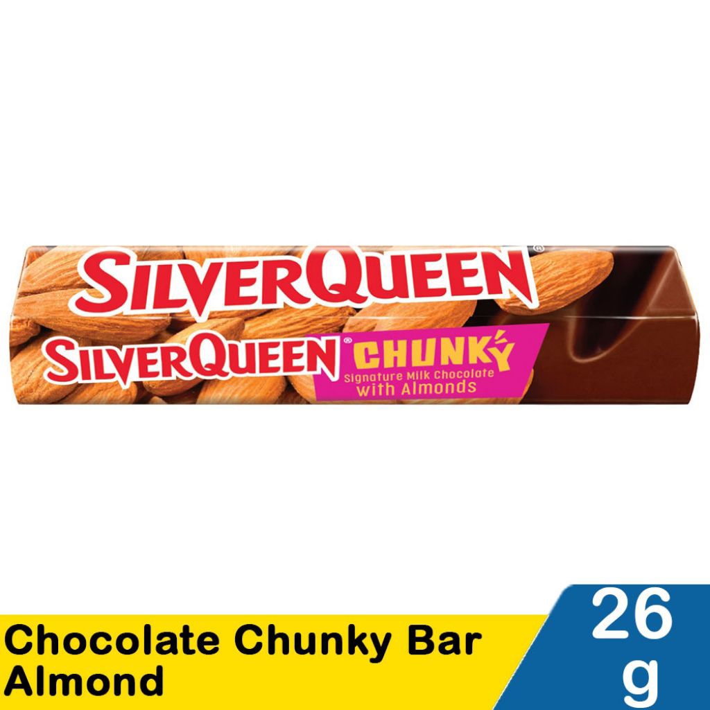 

Silver Queen Chocolate Chunky Bar Almond 26g