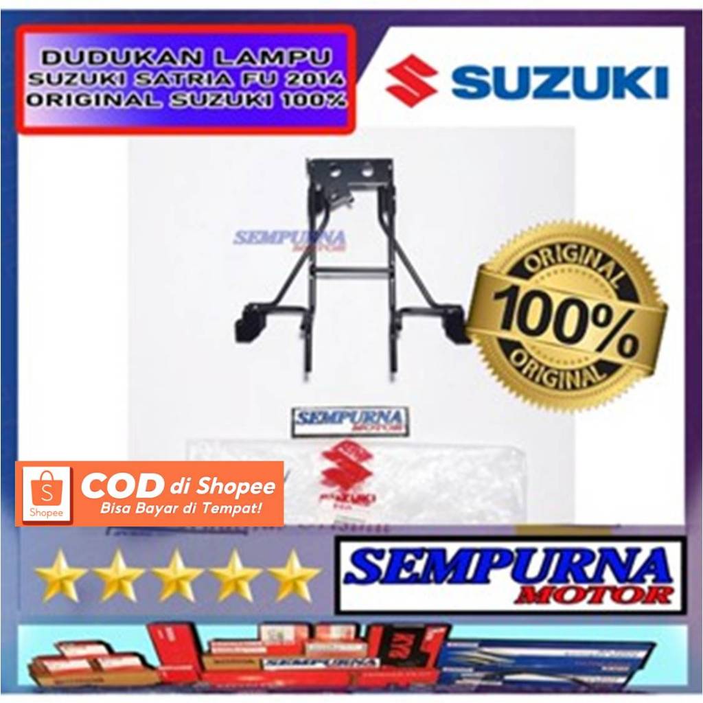 51850B25G60N000 Breket Dudukan lampu satria Fu 2014 Face Lift 100% Original Suzuki Asli Ori SGP