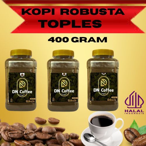 

DN COFFE ROBUSTA KEMASAN TOPLES 300 GRAM
