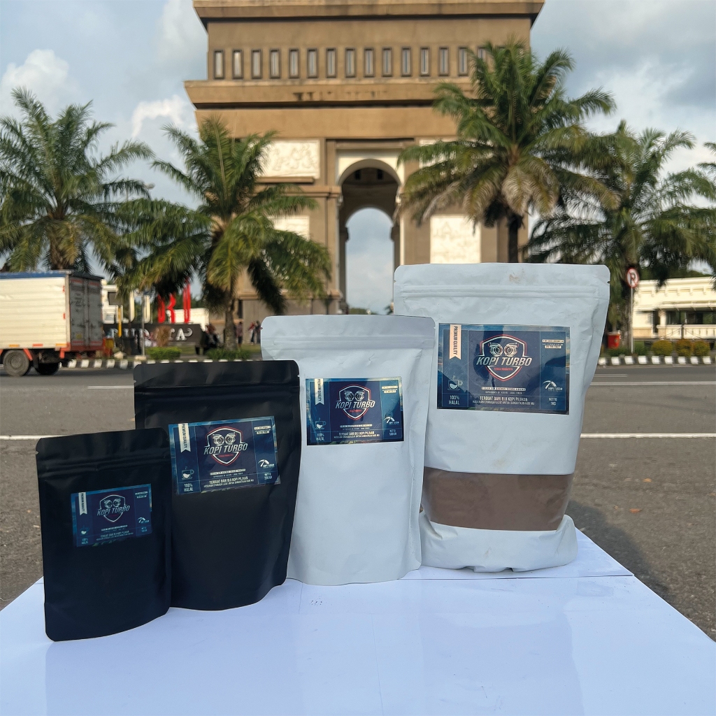 

Bubuk Kopi Turbo Isi 100gr - 1Kg Fresh Roasted 100% Kopi Murni Rasa Nikmat