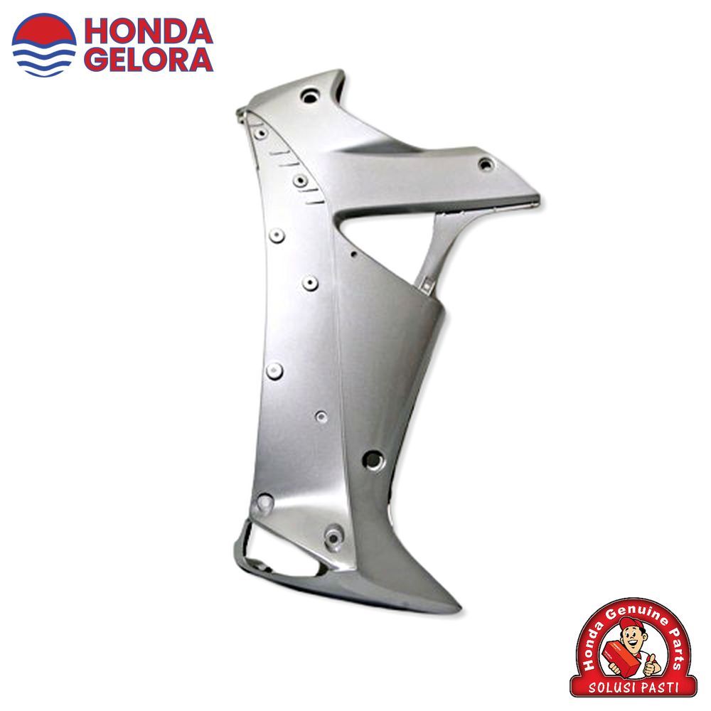 COVER SAMPING KANAN SUPRA X - COVER R M/P SD(STR SLV - 64400KTM850FMH