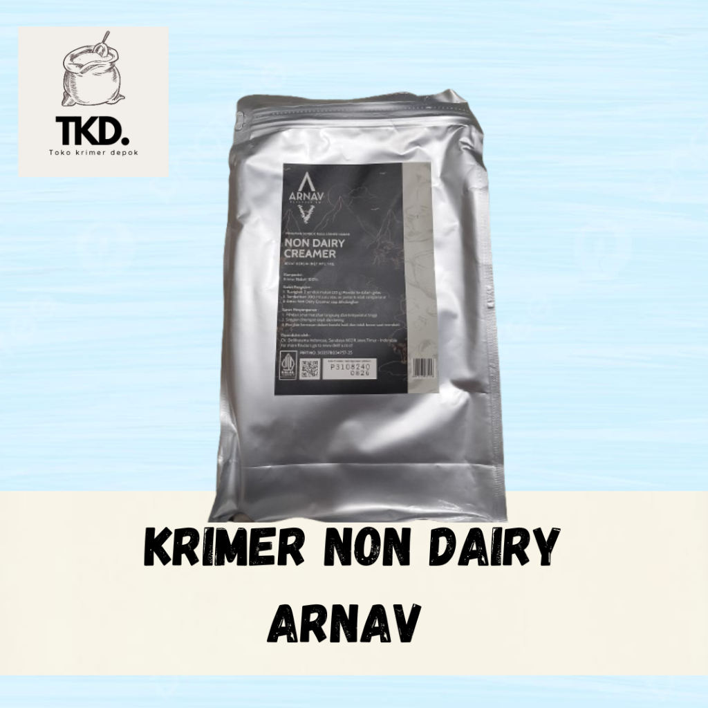 

Non Dairy Creamer Bubuk Krimer Nabati Premium - Powder ARNAV Original 1kg