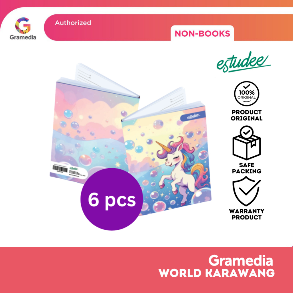 

Gramedia Karawang - ESTUDEE K KWARTO 38 UNICORN ISI 6