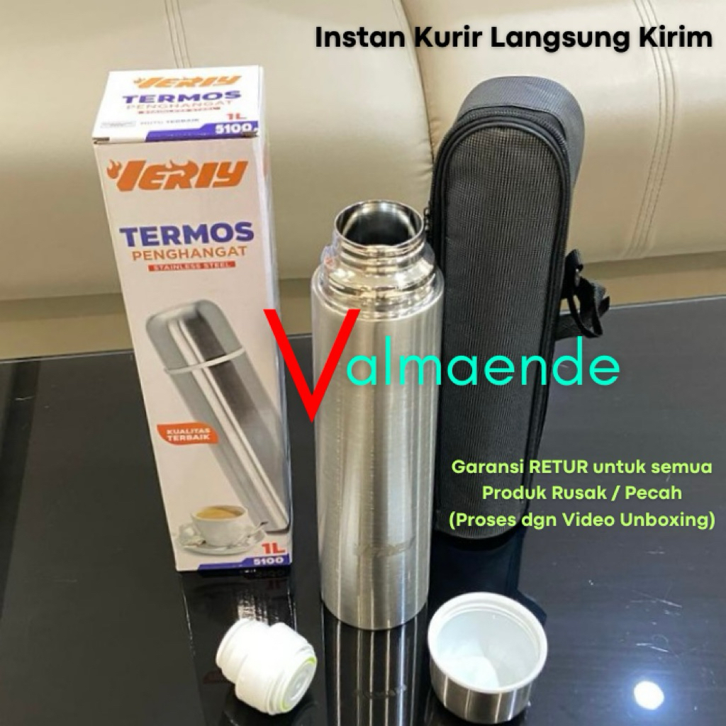 TERMOS Air Panas Dingin Stainless Steel Food Grade Tumbler 750ml VERLY 5175 THERMOS Include Tas