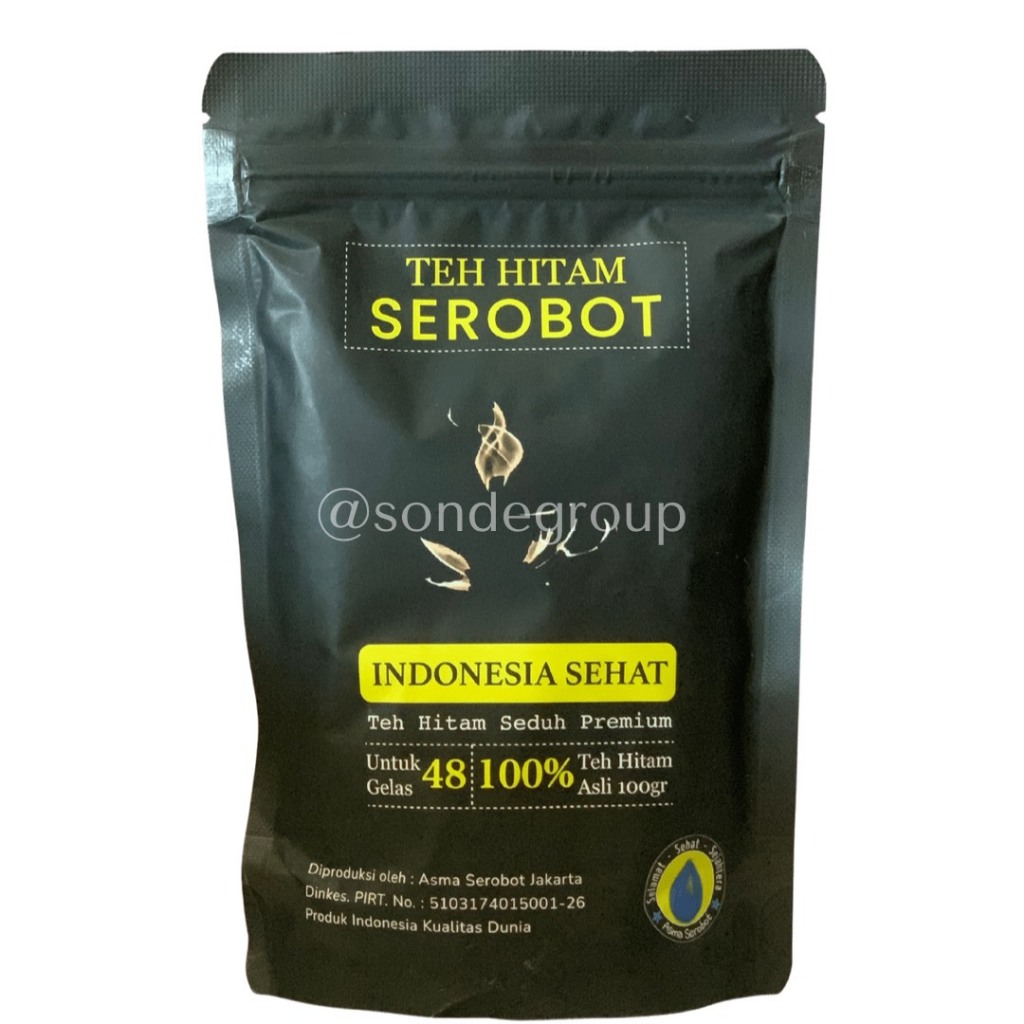

Teh Hitam Kesehatan Organik Herbal Serobot untuk 48 Gelas Mujarab