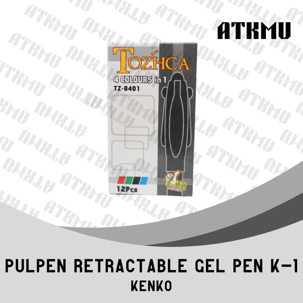 

Tozhca pul pen 4 colours in 1 TZ-8401 4 Warna [Pack] Isi 12 Pcs