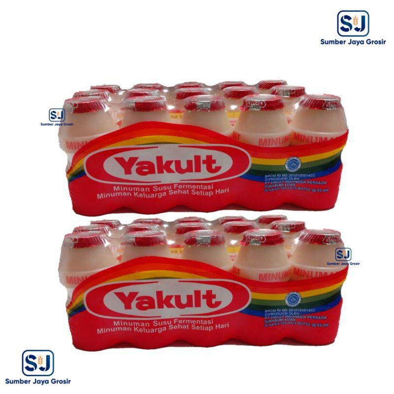 

Rasa Original 10 Pcs Botol Yakult Minuman Susu Fermentasi Keluarga Sehat Setiap Hari
