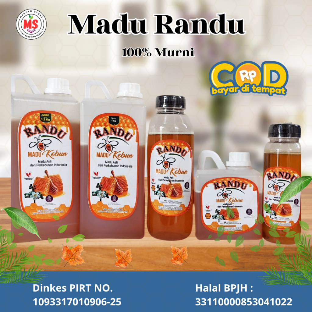 

MADU KEBUN [MADU RANDU] MURNI TANPA CAMPURAN DIJAMIN