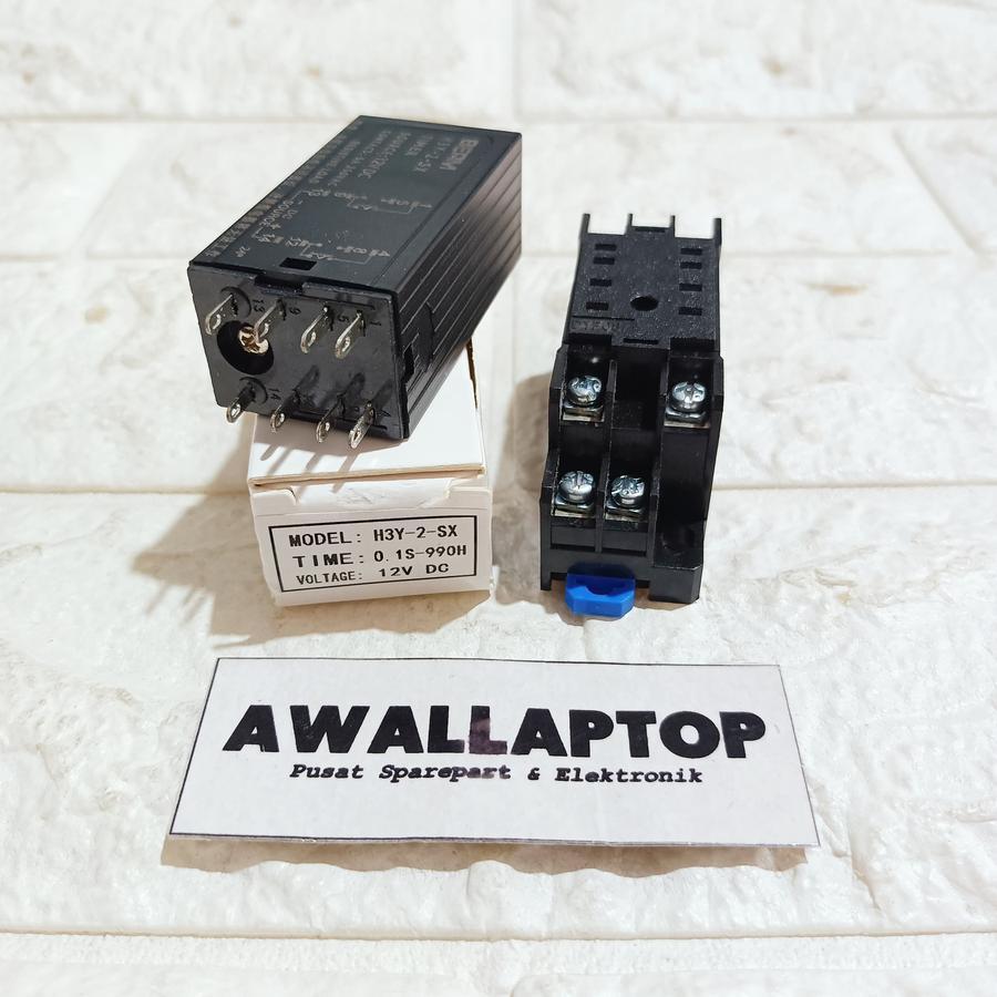 timer digital relay timer panel 10 30 60 detik h3y-2-sx 12v dc 220v