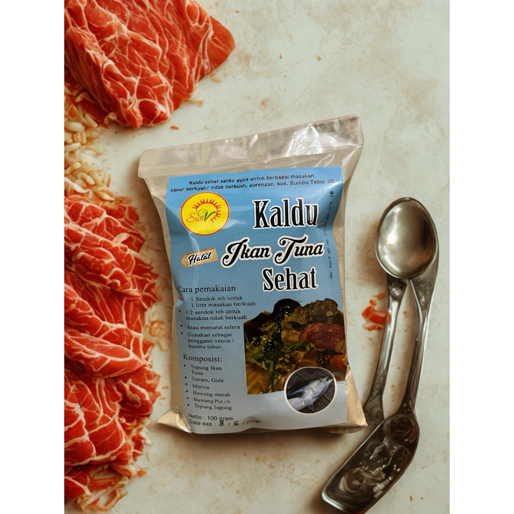 

Kaldu SunV | Kaldu Tuna SunV | Kaldu MPASI | Kaldu Non MSG