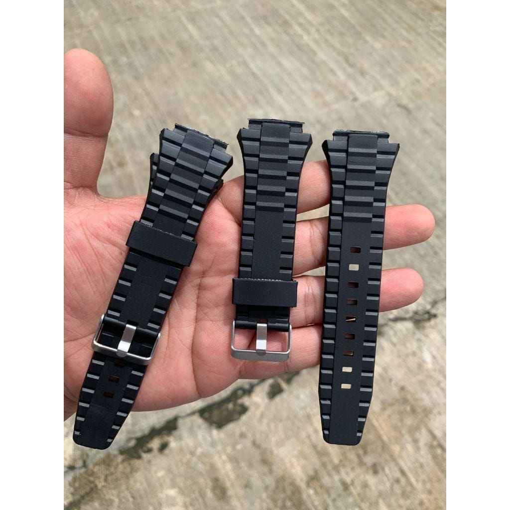 Strap tali jam 3SECOND rubber strap kualitas original