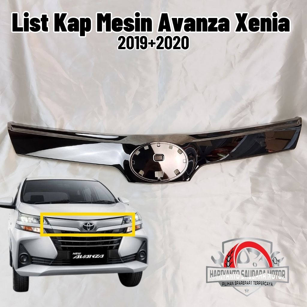 List Kap Mesin Avanza Xenia 2019-2021