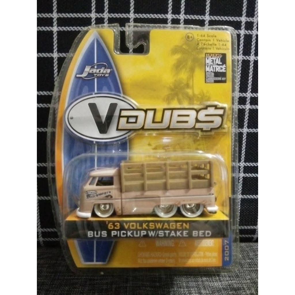 Jada Toys Volkswagen Bus Pickup Stake Bed