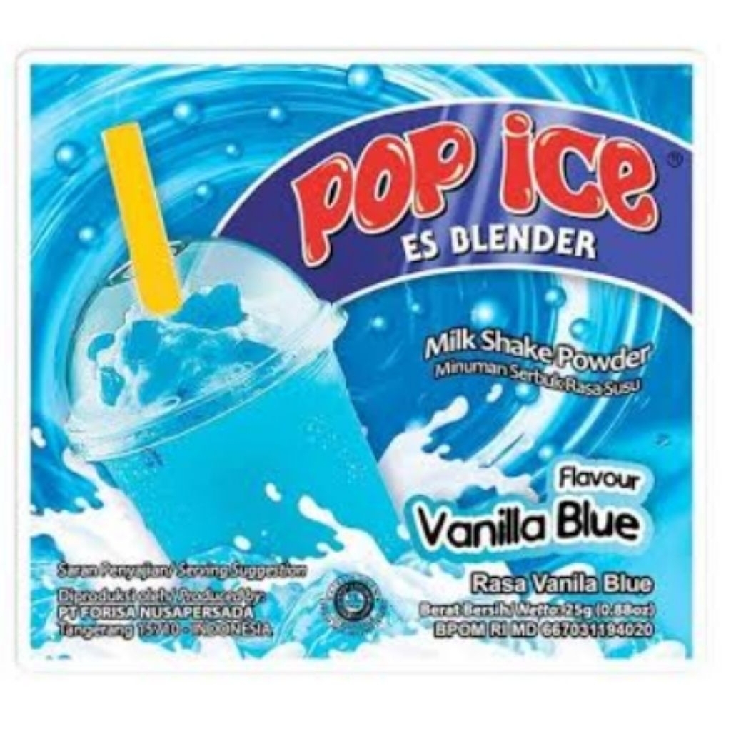 

POP ICE Minuman Serbuk Es Blender ( 1 renceng dapat 10 sachet )