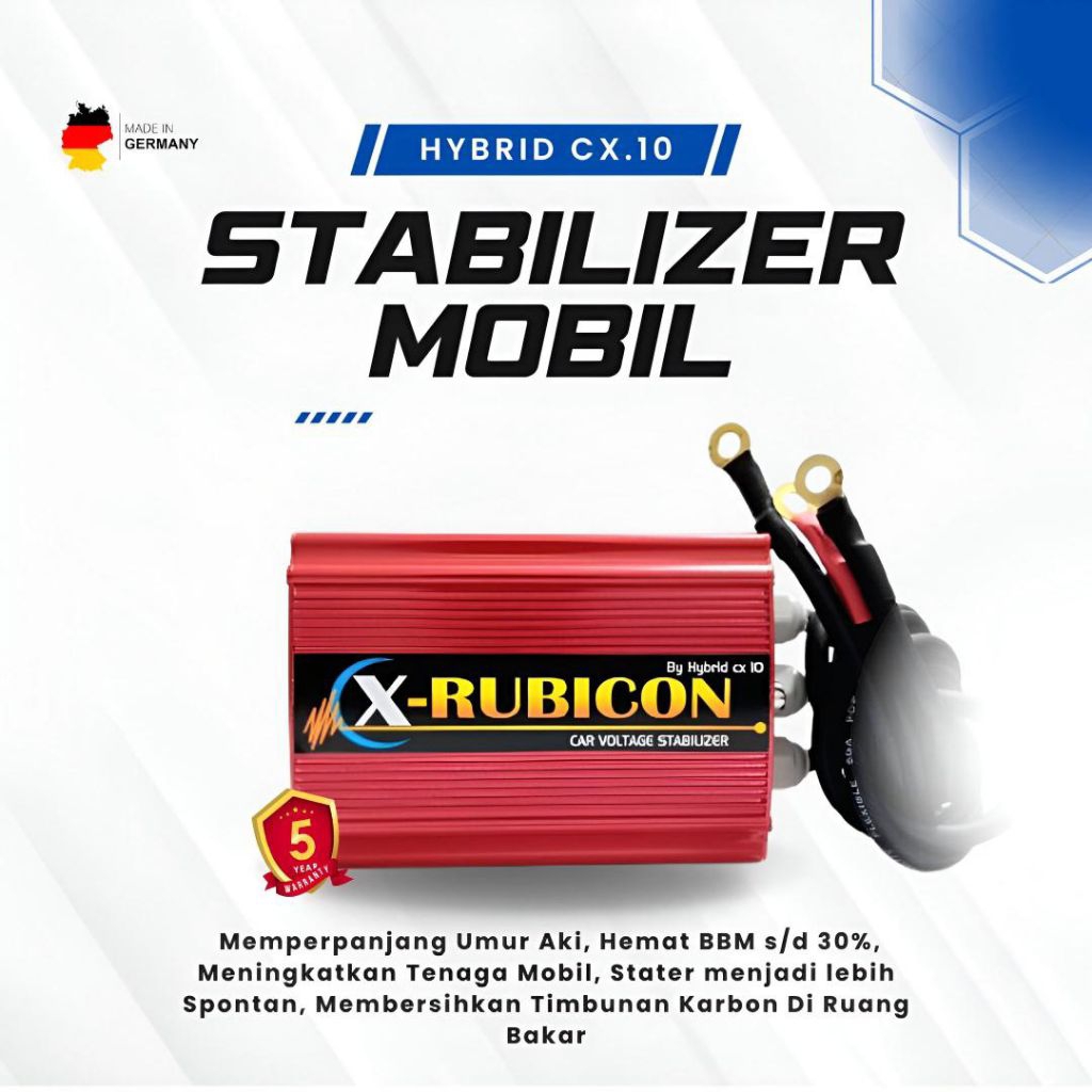 Hybrid Cx.10 X Rubicon (Penghemat BBM, stabilizer aki untuk semua jenis mobil dan motor)