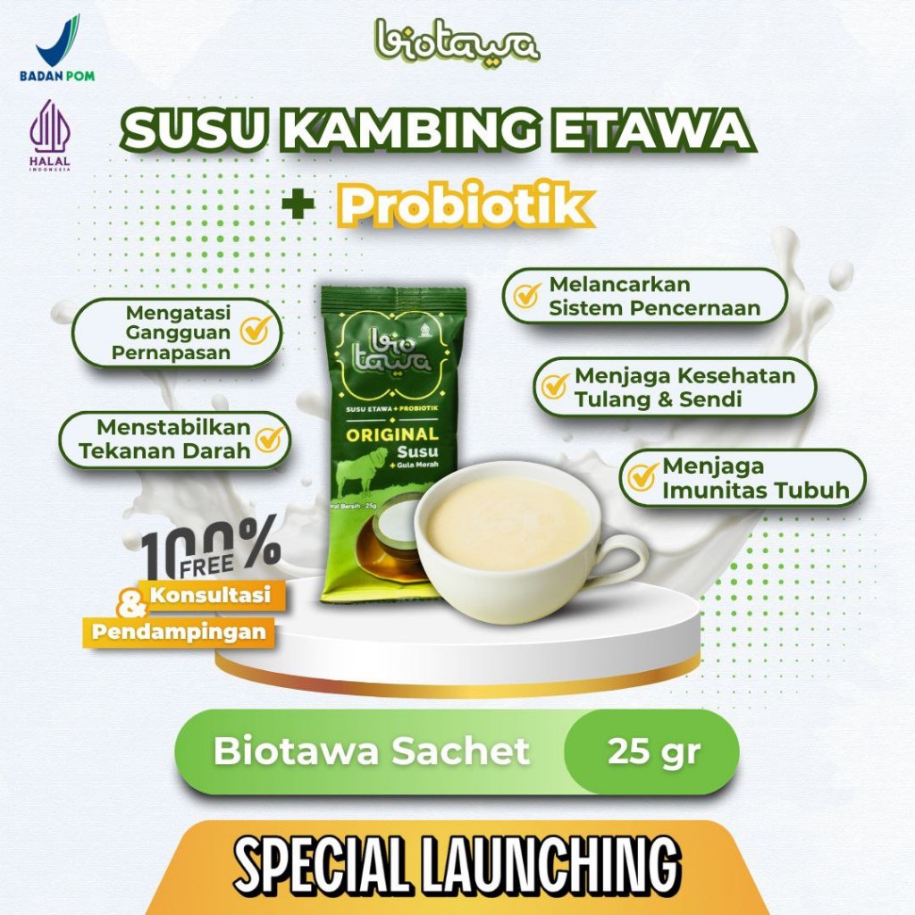 

BARU! Biotawa kemasan Sachet - Free Konsultasi & Pendampingan
