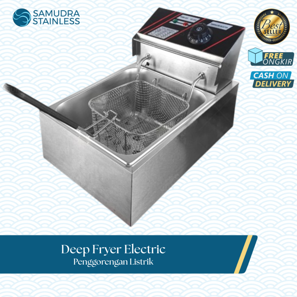 Deep Fryer Electric Table Kapasitas Besar Multifungsi Penggorengan Listrik