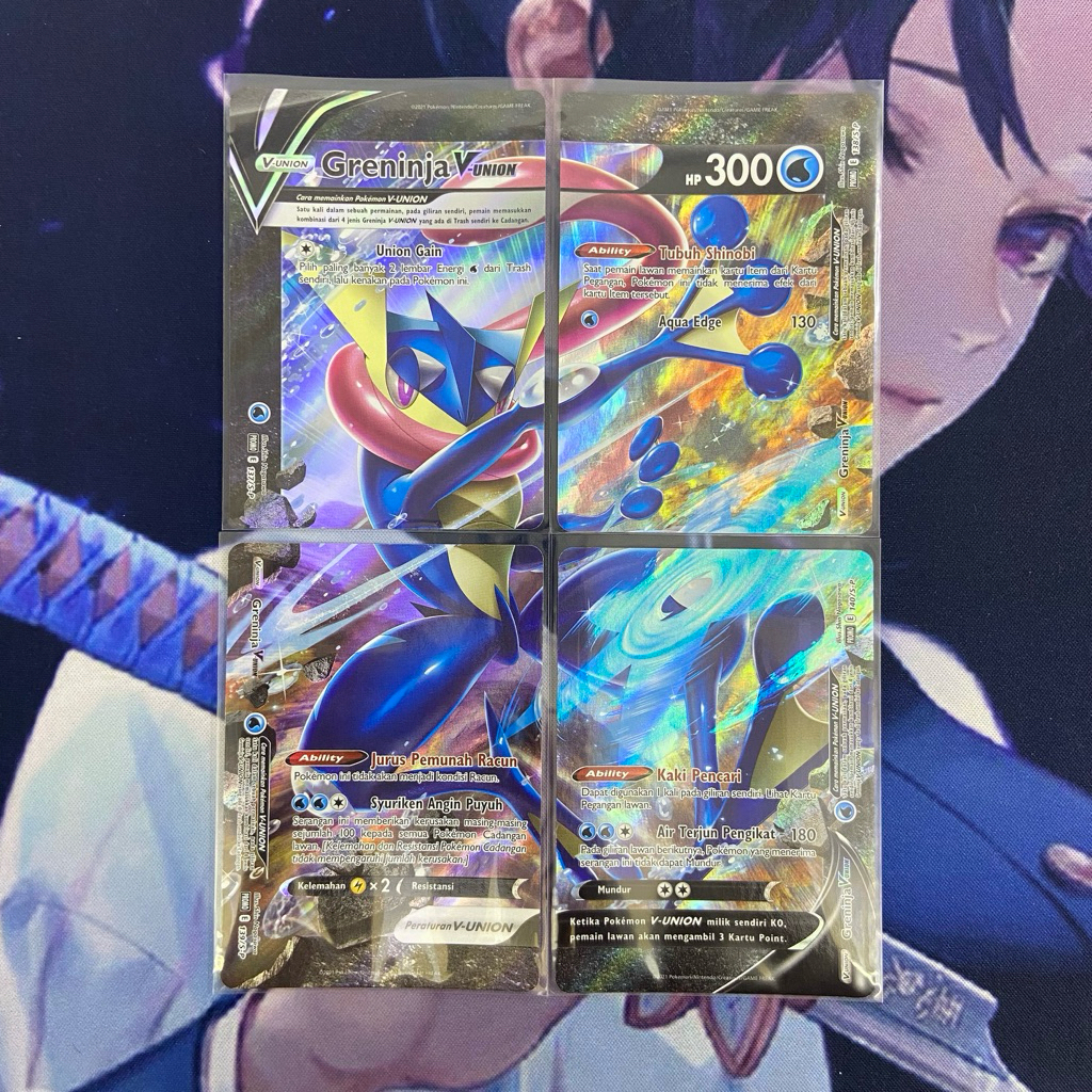 Pokemon (ID) Greninja V Union Promo 137-140/S-P RRR
