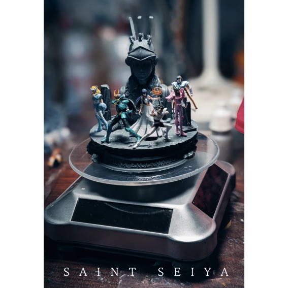 Miniature Figure SAINT SEIYA 1/64 HO diorama for diecast MiniGT TARMAC OPPO INNO Kyosho