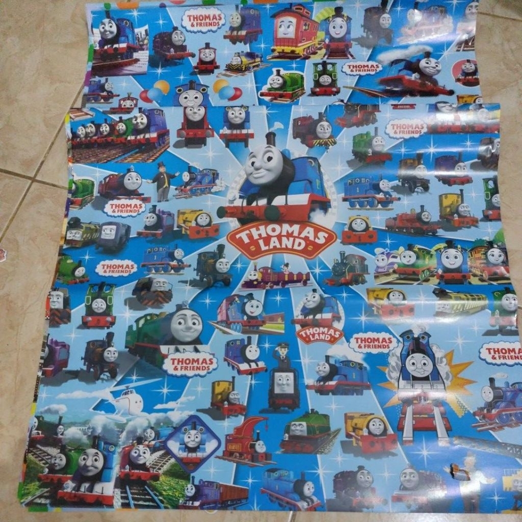 

kertas kado thomas and friends glossy